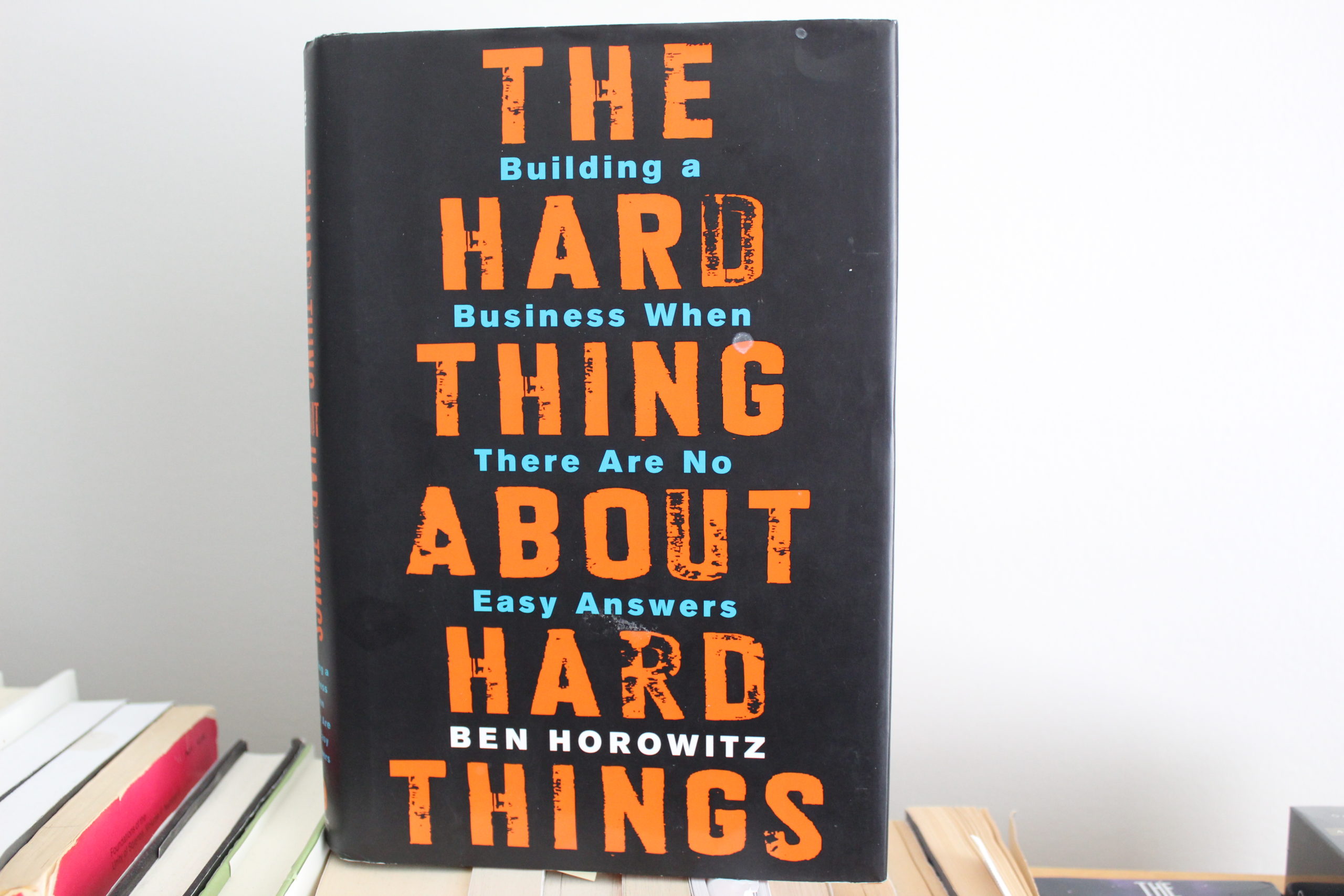 Book Guide: The Hard Thing about Hard Things